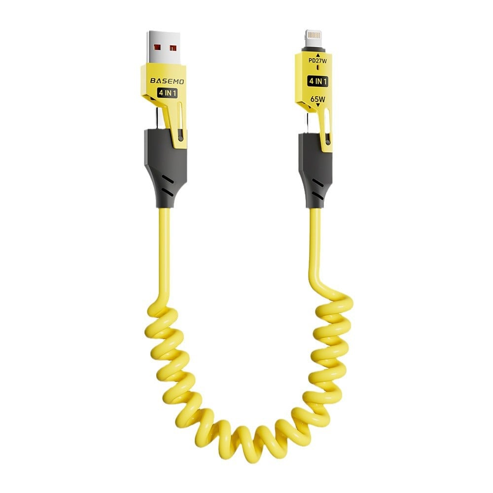 New Year HOT Sale - 49% OFF!-š„4 in 1 Spring Fast Charging Cable