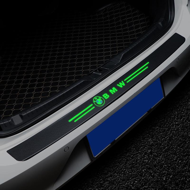Car glow-in-the-dark door sill strip  ( 4PCS )