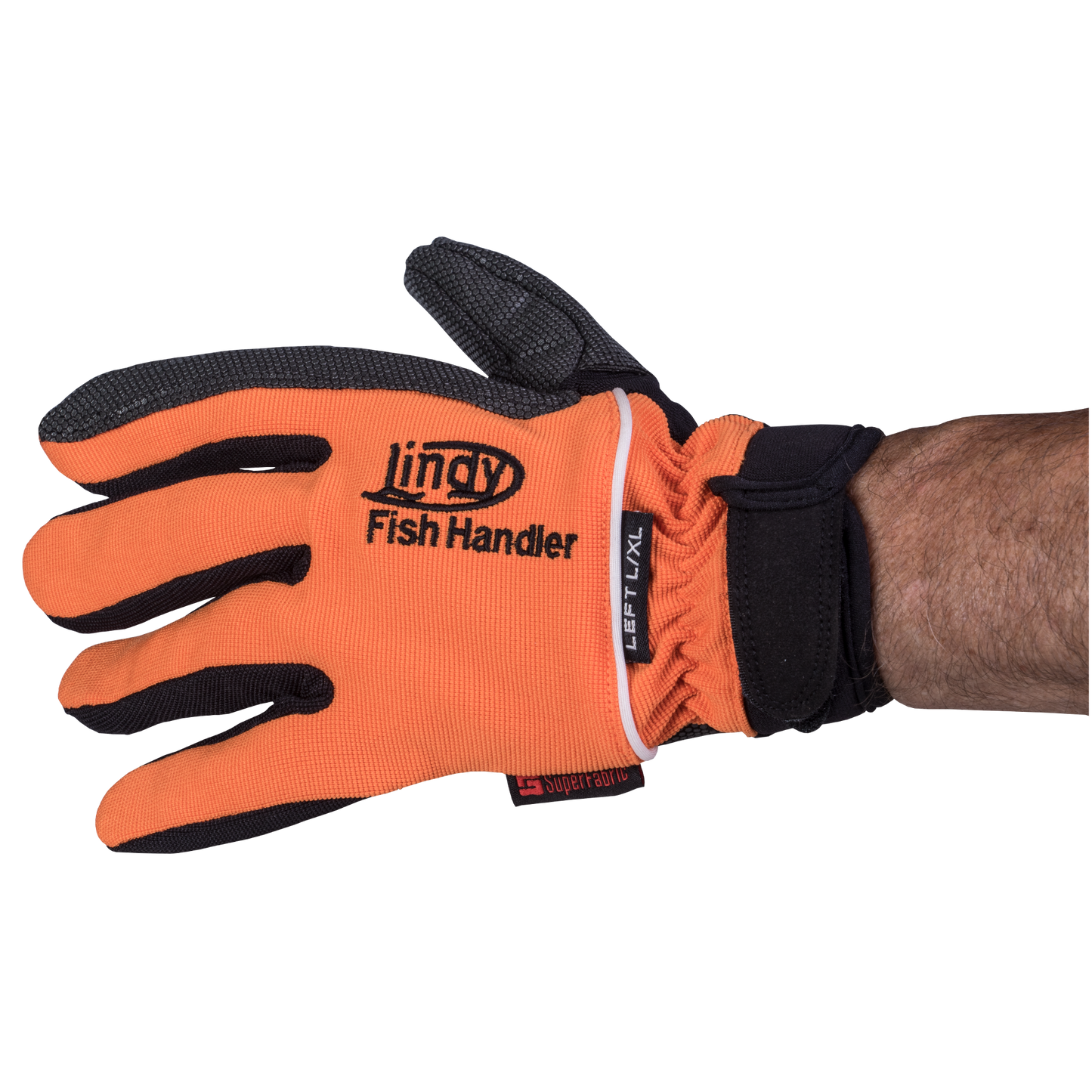 Lindy Fish Handling Single Glove Orange