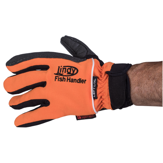 Lindy Fish Handling Single Glove Orange