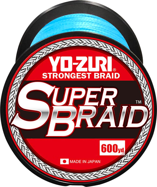 Yo-Zuri SuperBraid Blue - 600 Yard Spool