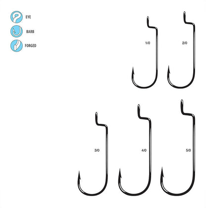 Gamakatsu Offset Shank RB Nano Alpha Worm Hooks