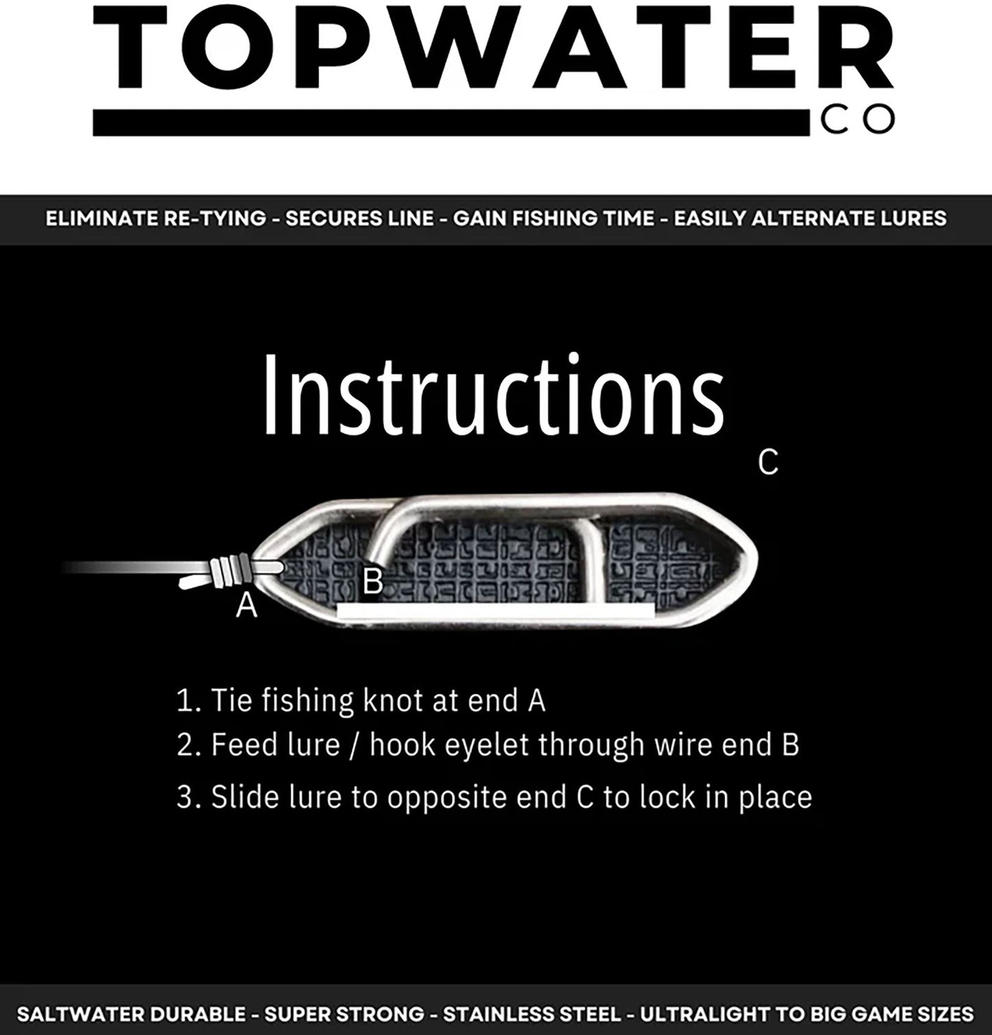 Topwater Co Speed Clips