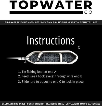 Topwater Co Speed Clips