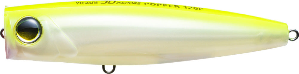 Yo-Zuri 3D Inshore Popper 3 1/2 inch Topwater Popper