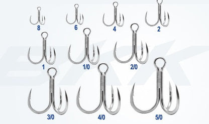 BKK Raptor-Z Big Game Treble Hooks