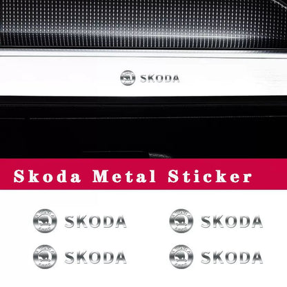 3D Creative Aluminum Foil Car Stickers | 5 & 10 PCS Set | Gold & Silver